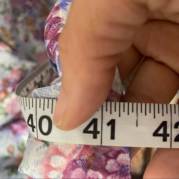 Vintage Tribrite Floral Dress Size 16P - Picture 8 of 8